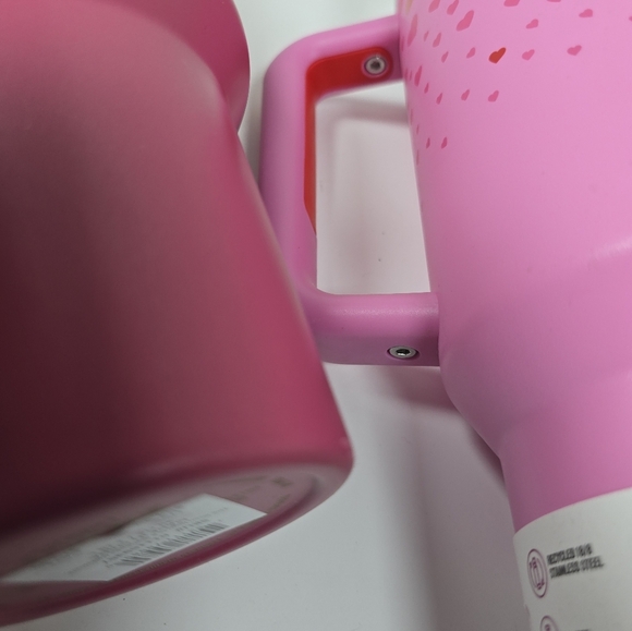 Stanley 2025 Target Pink Hearts And Berry Glitter Starbuck 2024  Tumbler Nwt - Picture 11 of 14
